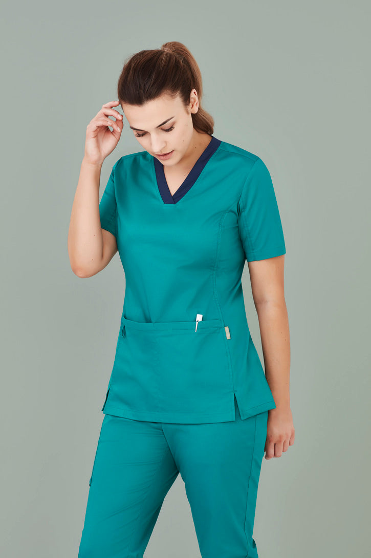 Riley V-Neck Scrub Top